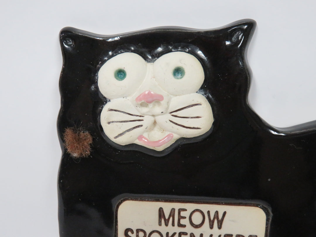"Meow Spoken Here" Plaque