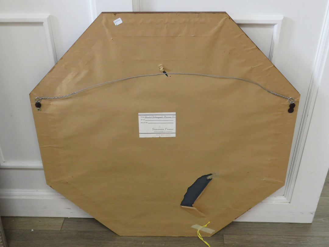 Octangular Beveled Mirror