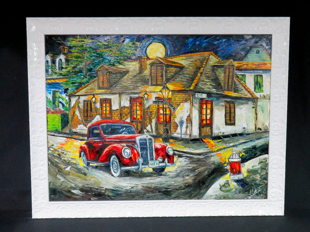 Vibrant New Orleans Street Scene