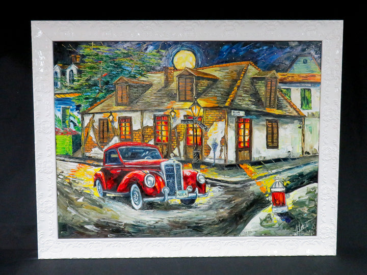 Vibrant New Orleans Street Scene