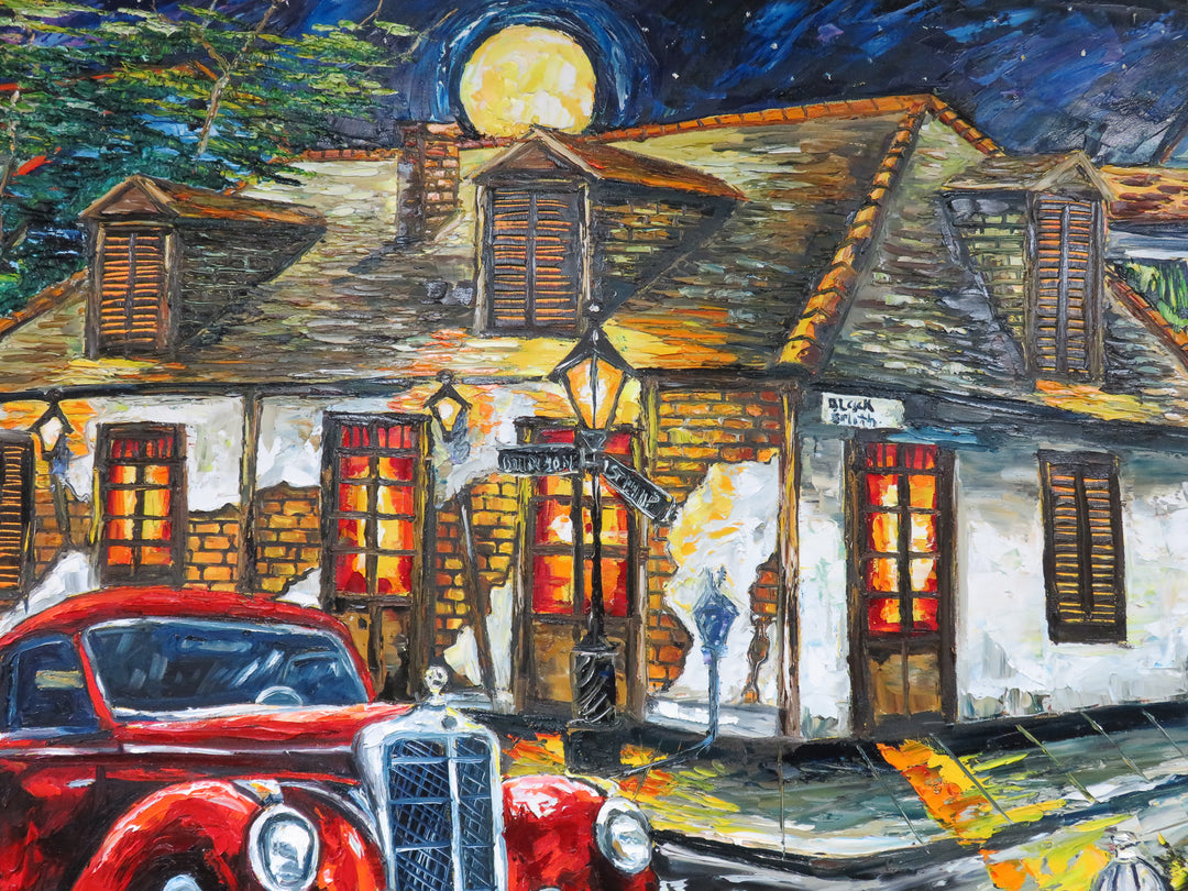 Vibrant New Orleans Street Scene