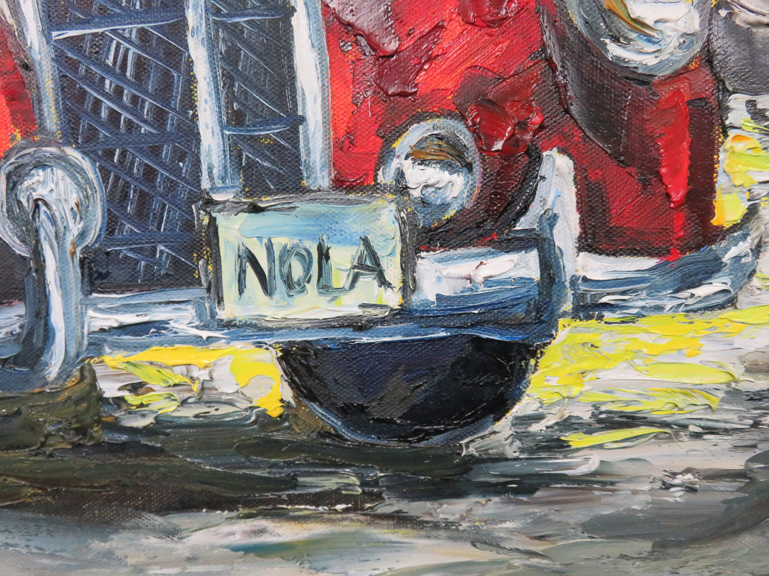 Vibrant New Orleans Street Scene