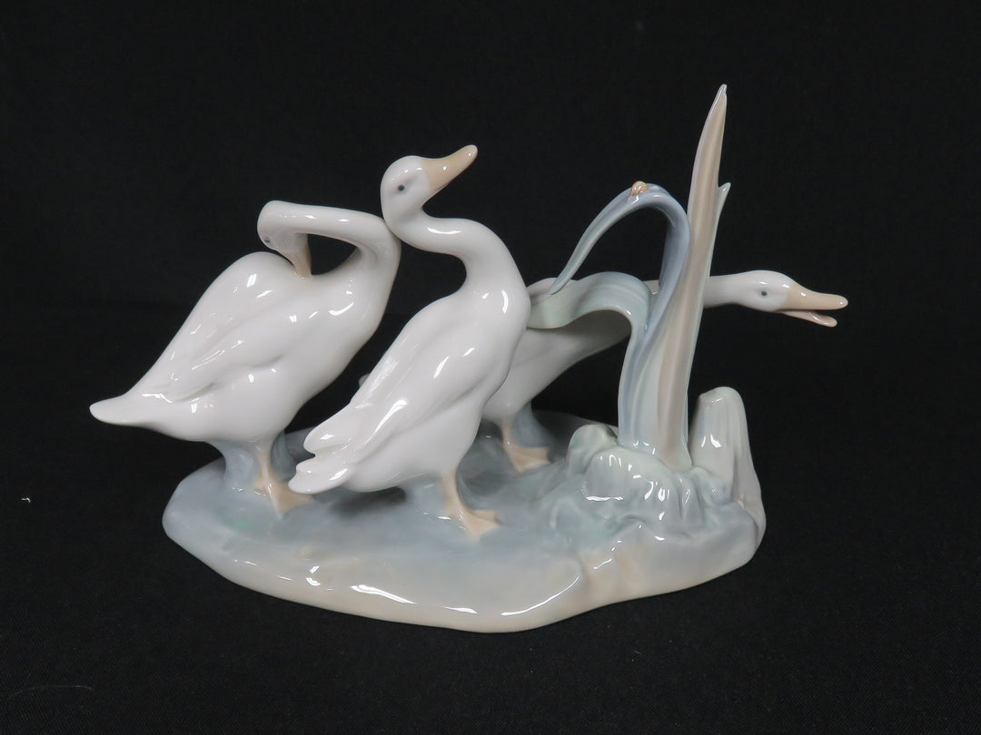 Lladró Geese Group Figurine