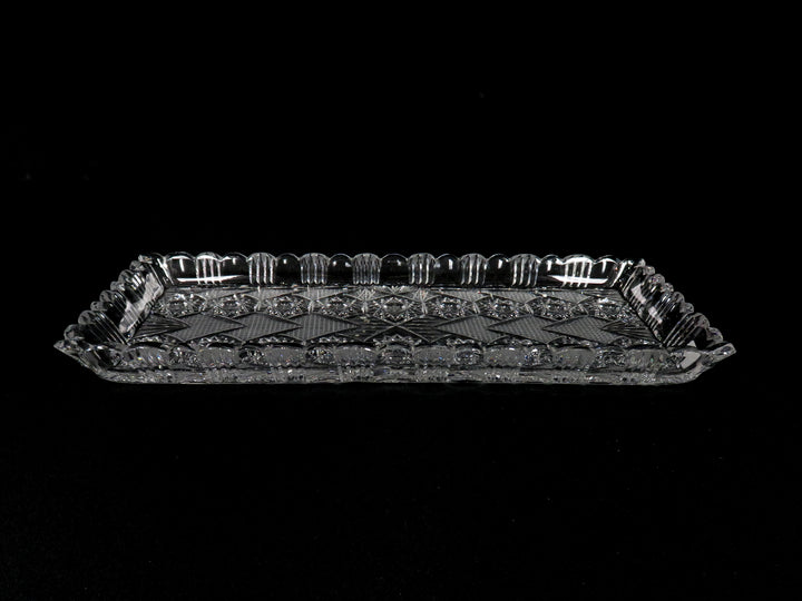 Cut Crystal Dresser Tray