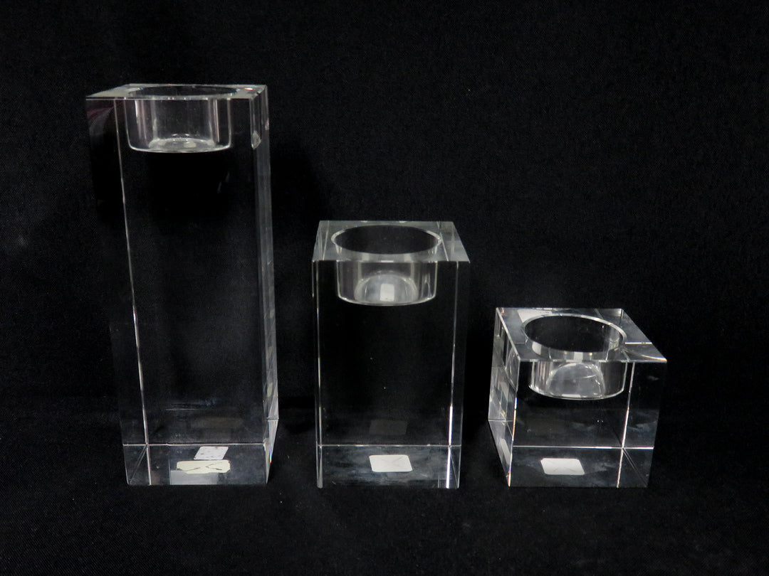 Crate & Barrel Candleholders