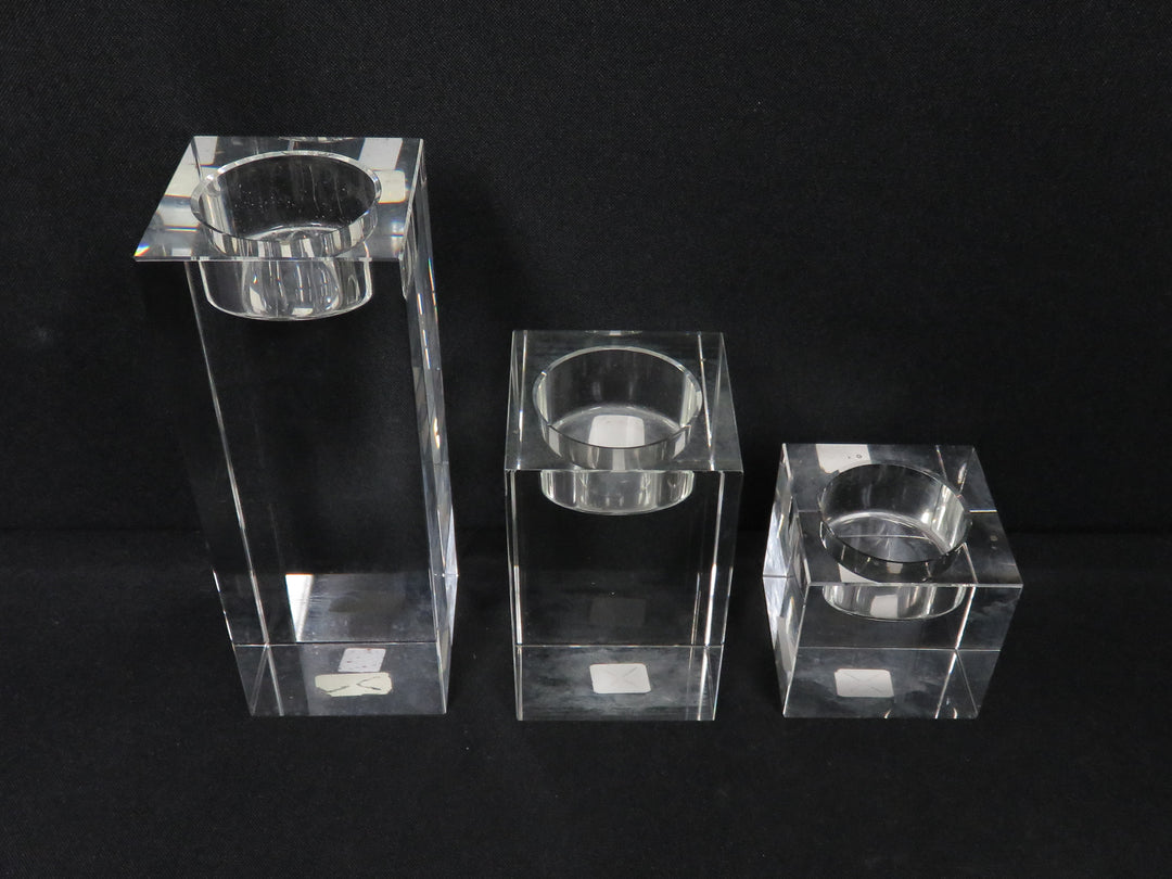 Crate & Barrel Candleholders