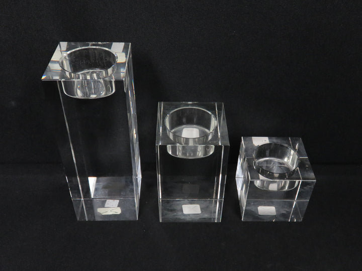 Crate & Barrel Candleholders