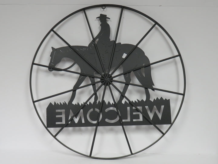 Wall Mounted Welcome Sign