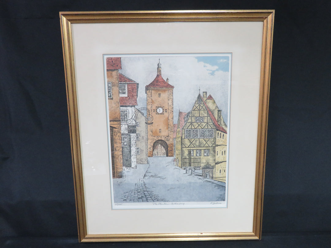 Ploulein Rotherdamn Etching Print
