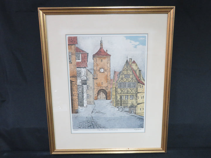 Ploulein Rotherdamn Etching Print