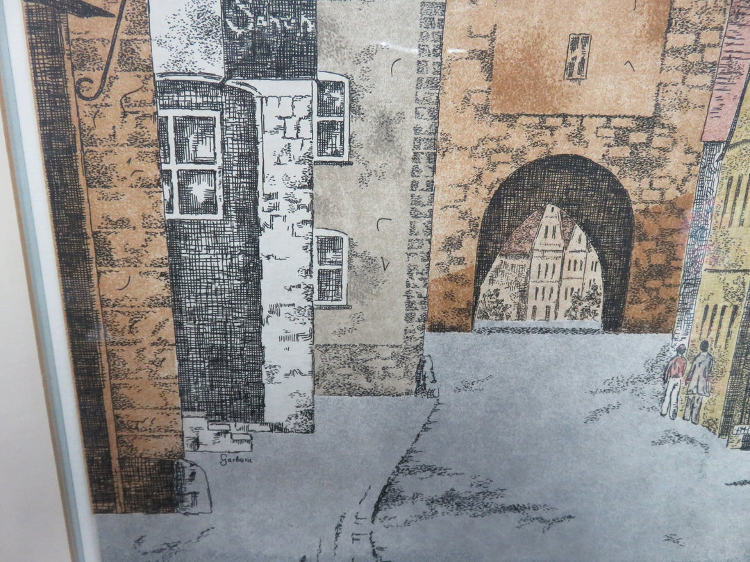 Ploulein Rotherdamn Etching Print