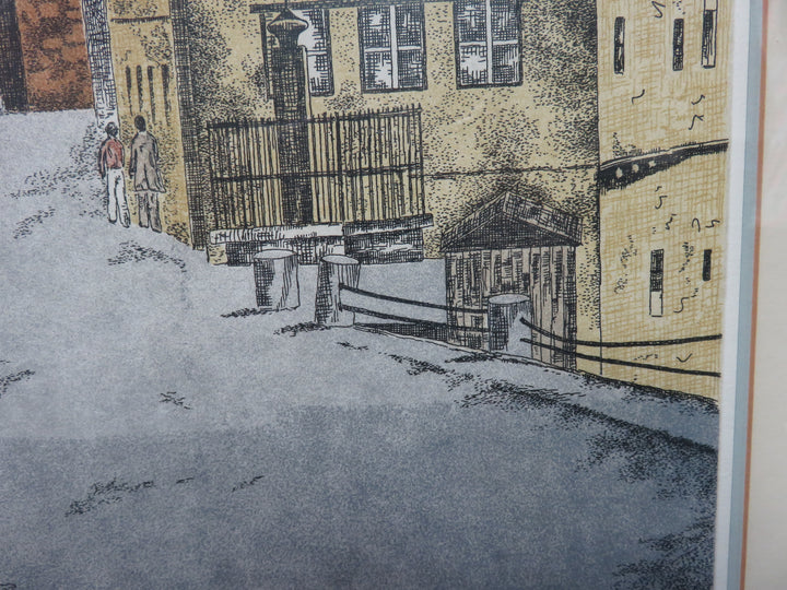 Ploulein Rotherdamn Etching Print