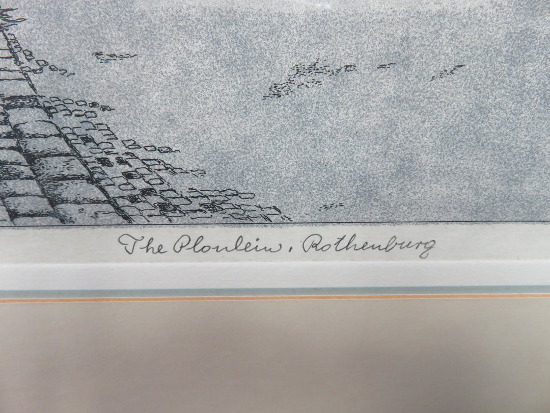 Ploulein Rotherdamn Etching Print
