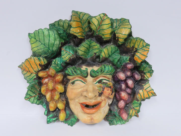 Tragicomic Bacchus Mask