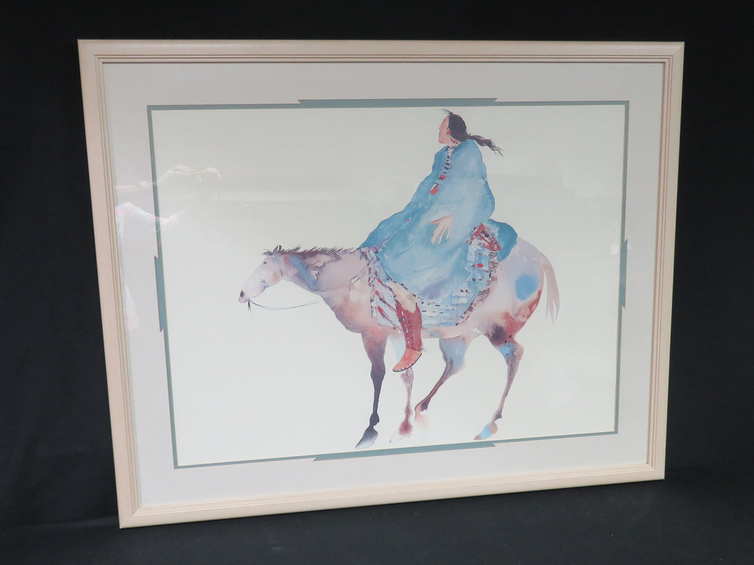 Crow Warrior Woman Print
