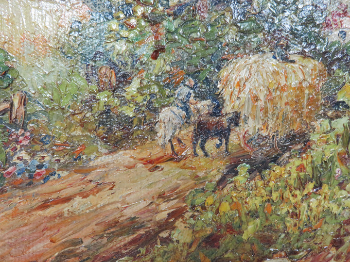 Vintage Landscape Oil Painting