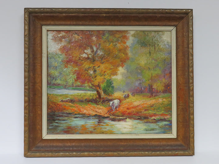 Fall Lanscape Oil Painting