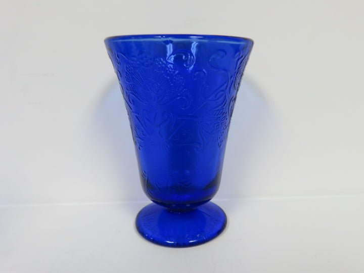 Cobalt Pitcher and Glasses