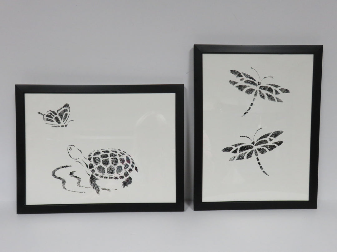 Dotwork Art Print Pair
