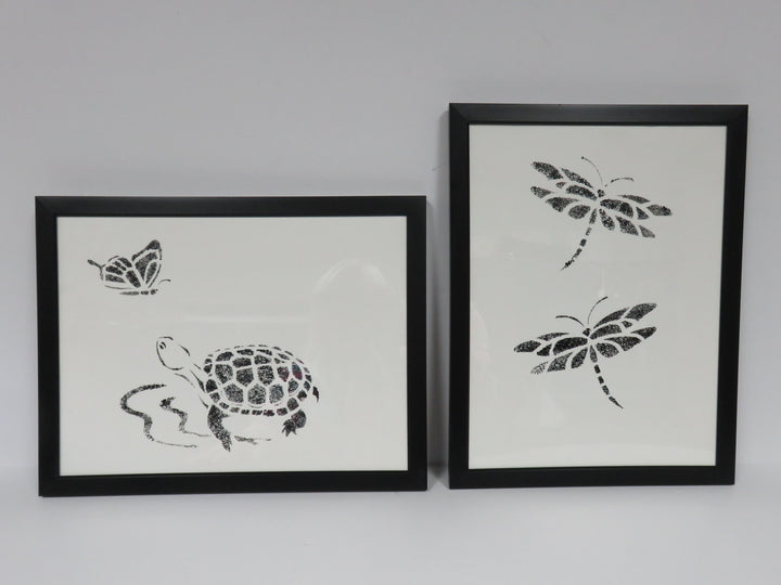 Dotwork Art Print Pair