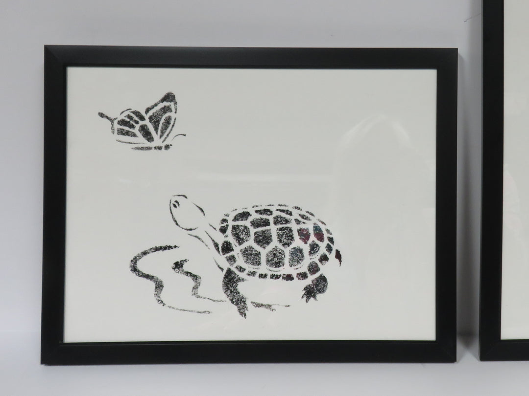 Dotwork Art Print Pair