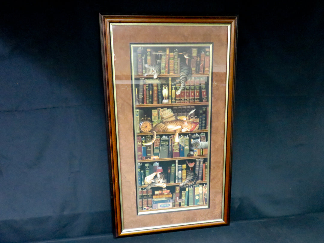 Charles Wysocki Cat Print