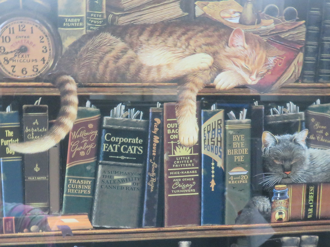 Charles Wysocki Cat Print
