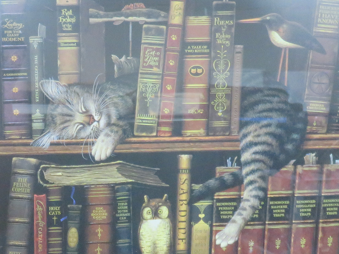 Charles Wysocki Cat Print