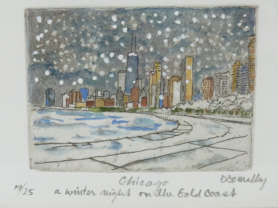 Chicago Scene Print