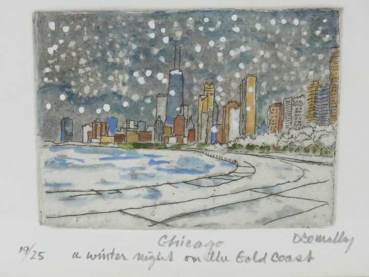 Chicago Scene Print
