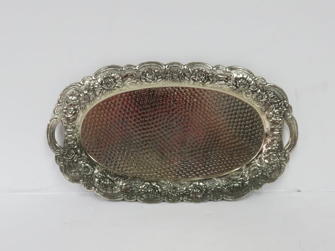 Silverplate Cream & Sugar with Underplate