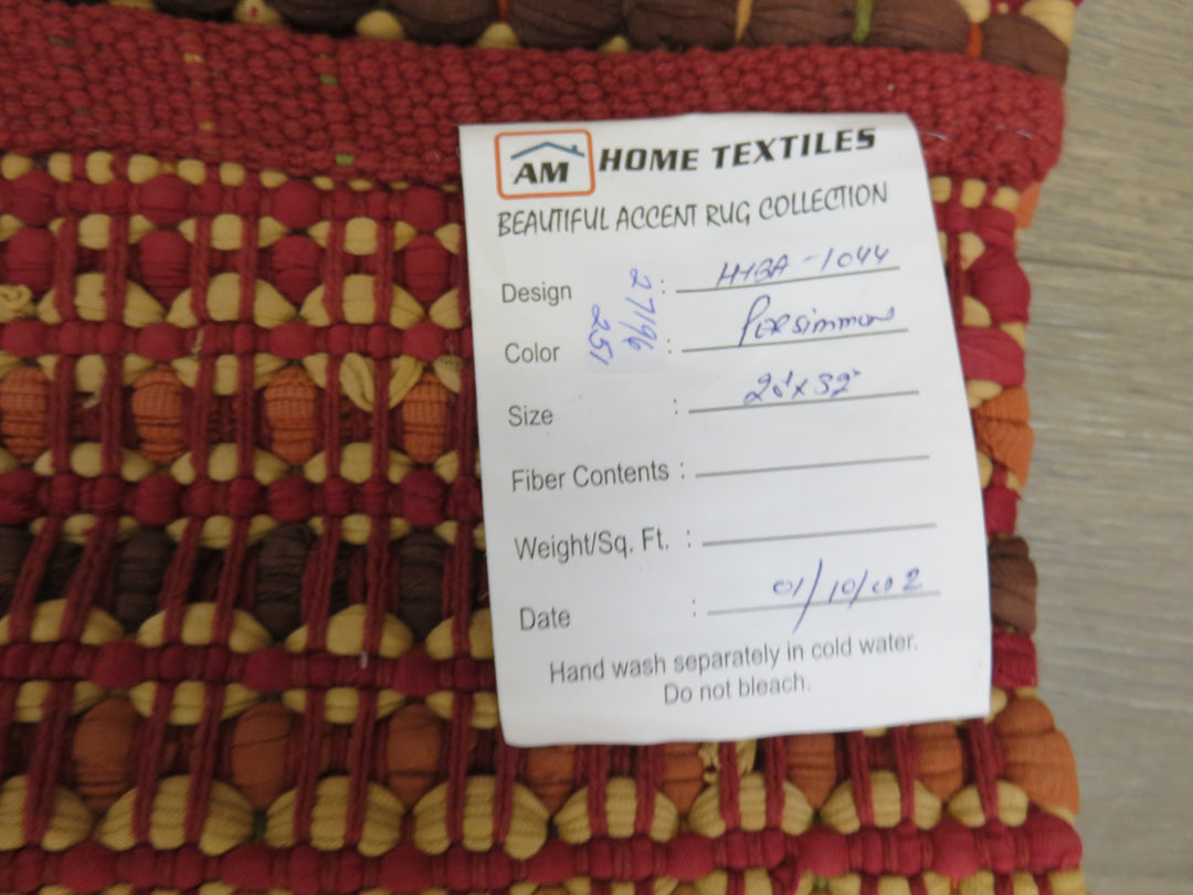 Earthtone Striped Scatter Rug