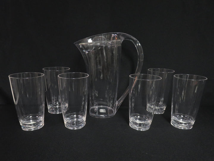 Lucite Modern Drink Set