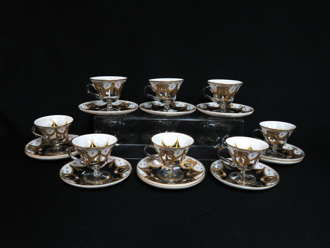 Venetian Cups and Saucers
