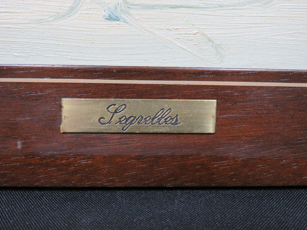Vintage Oil Painting Signed Segrelles