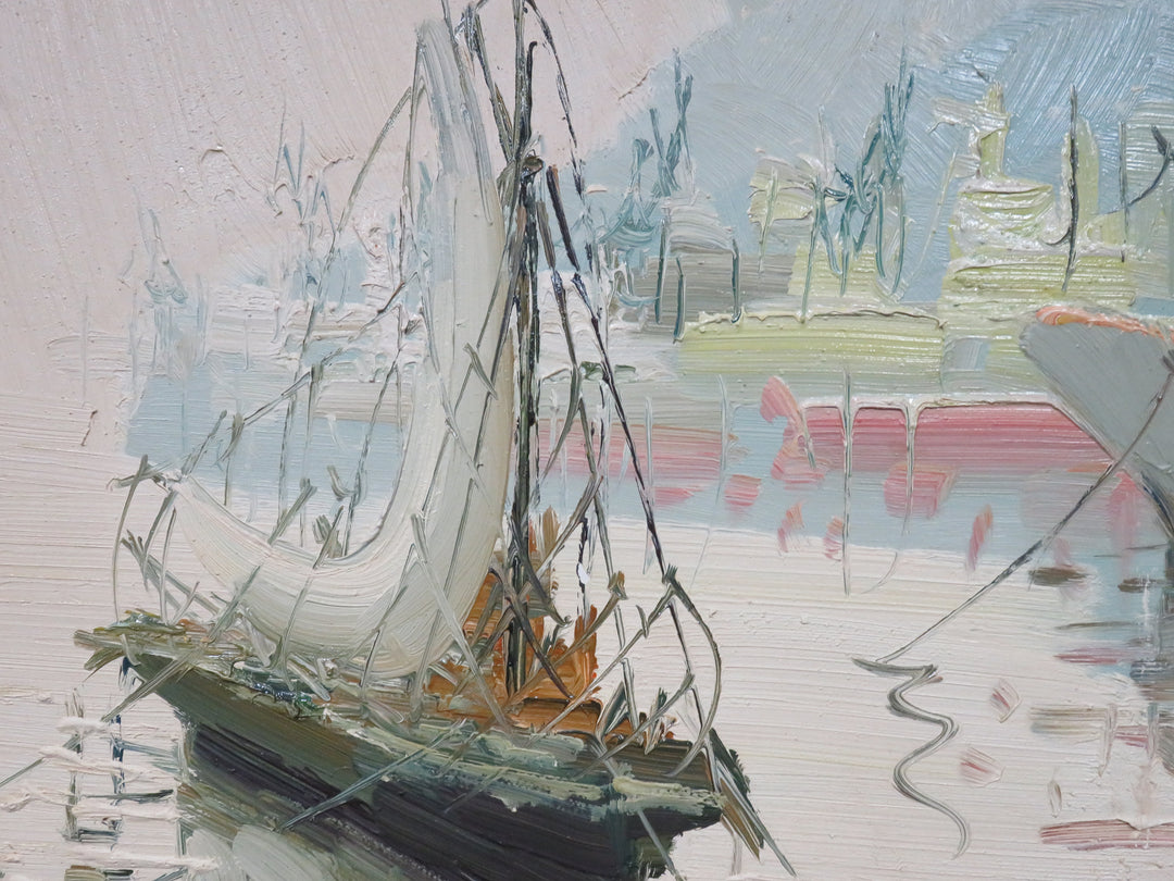 Vintage Oil Painting Signed Segrelles