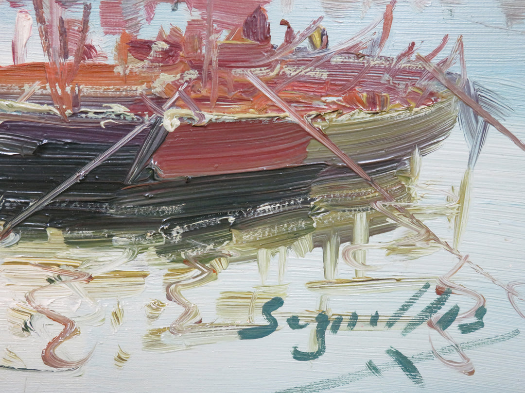Vintage Oil Painting Signed Segrelles