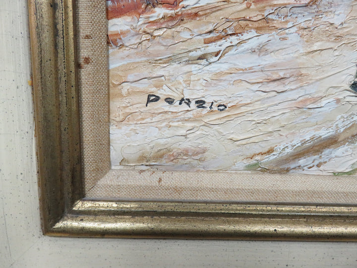 MCM Oil Painting - Original by Porzio