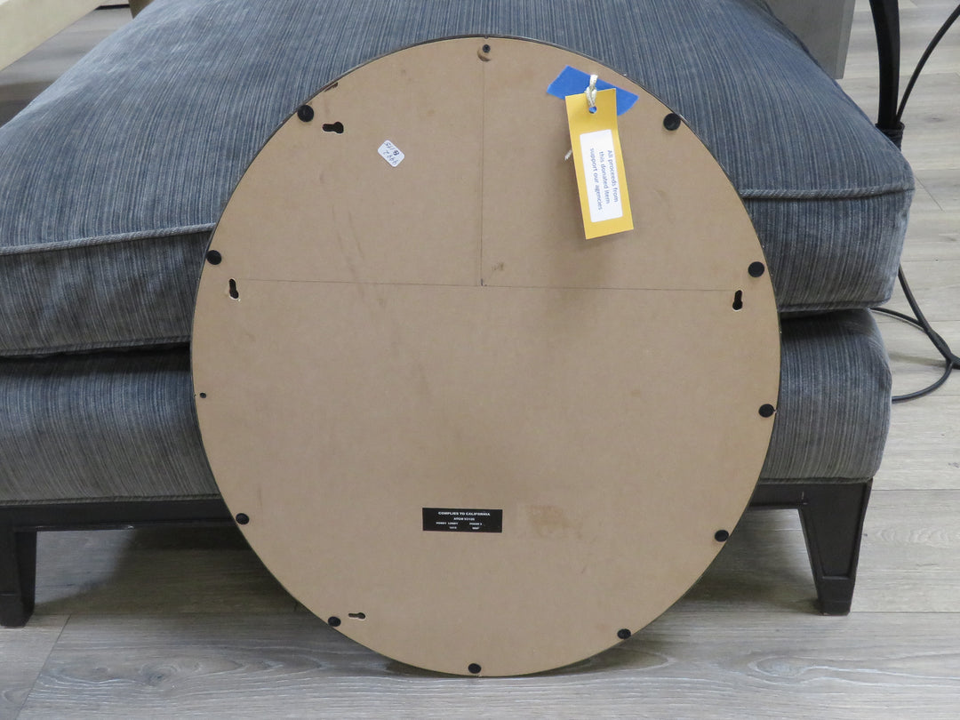 Oval Beveled Mirror