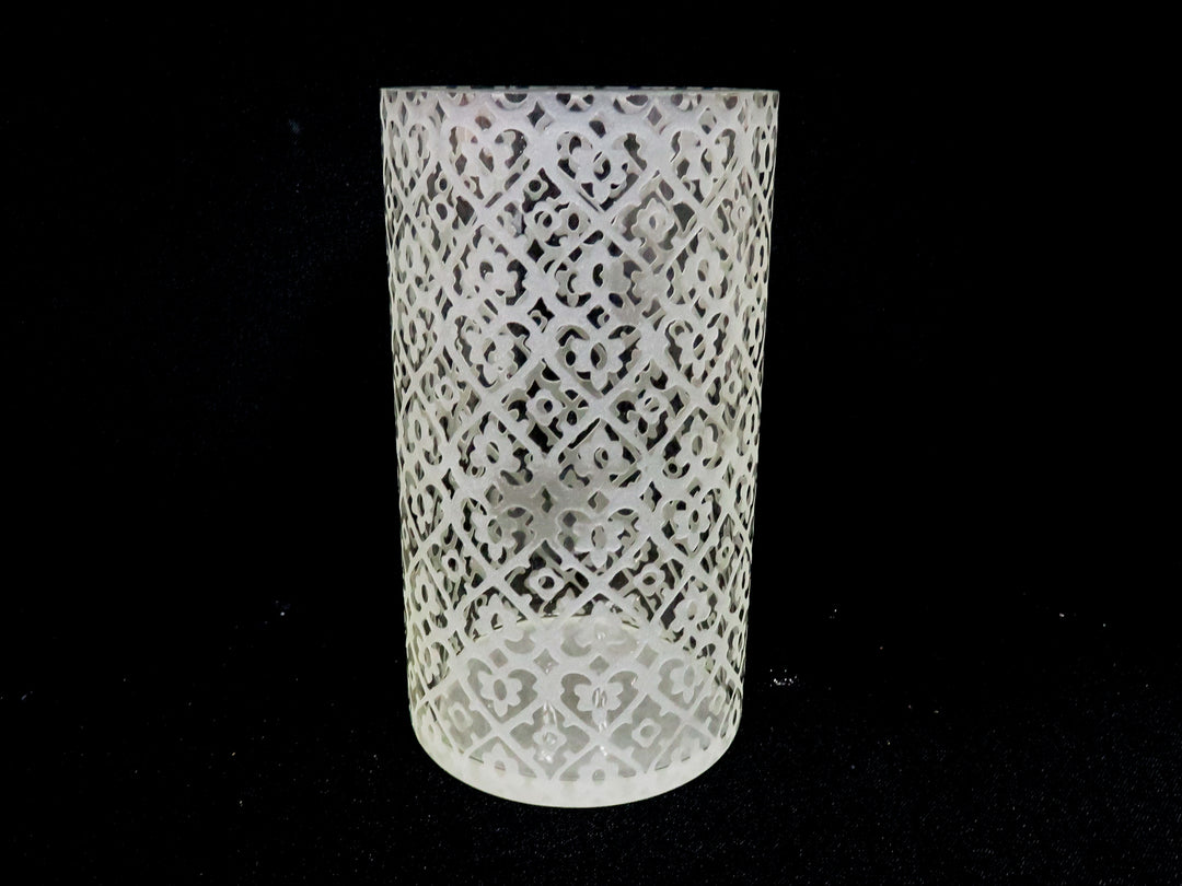 Set of Glass Candleholders