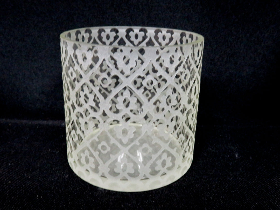 Set of Glass Candleholders