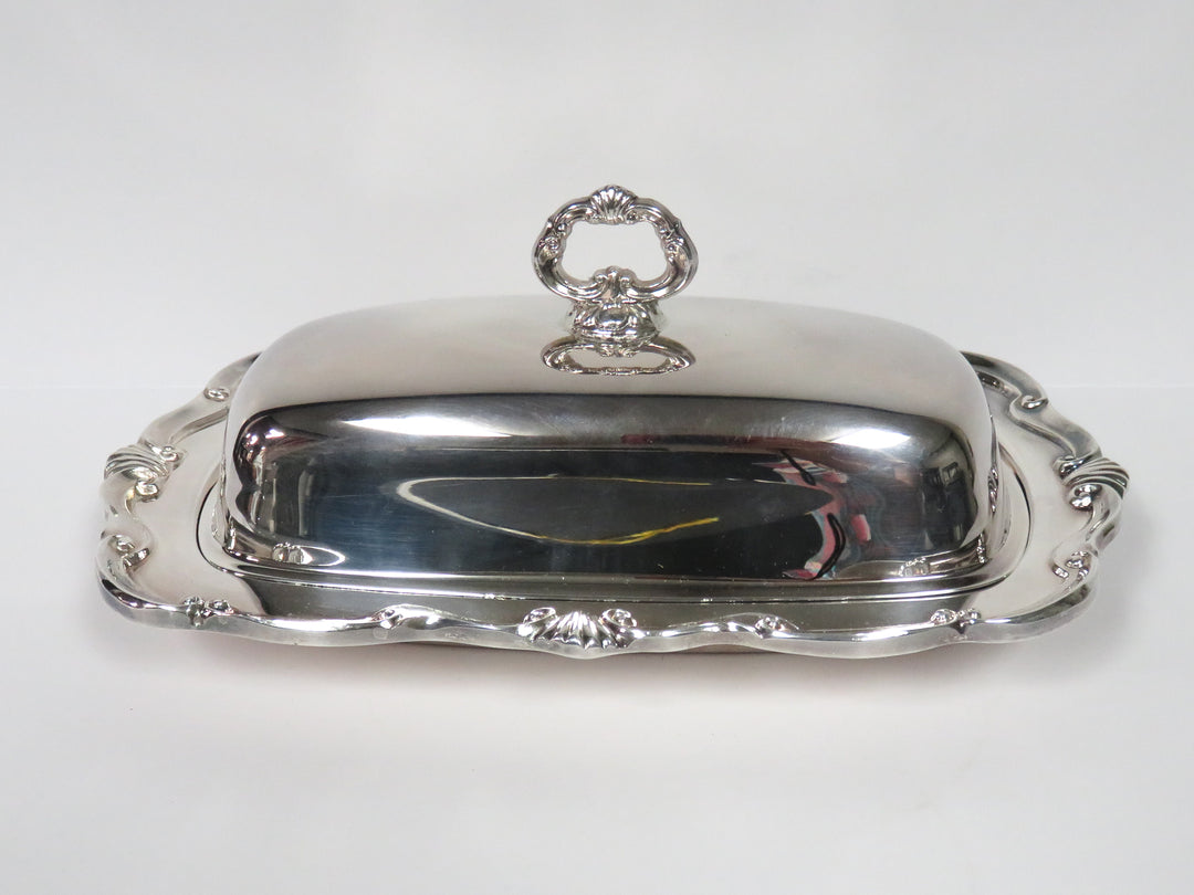 F.B. Rogers Butter Dish