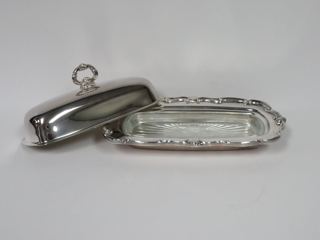 F.B. Rogers Butter Dish