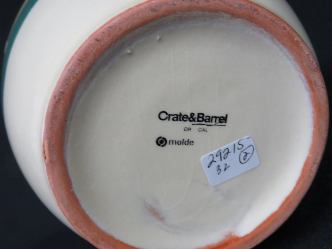 Crate & Barrel Platter & Pitcher