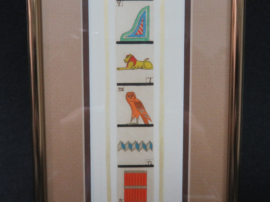 Hand Colored Etching