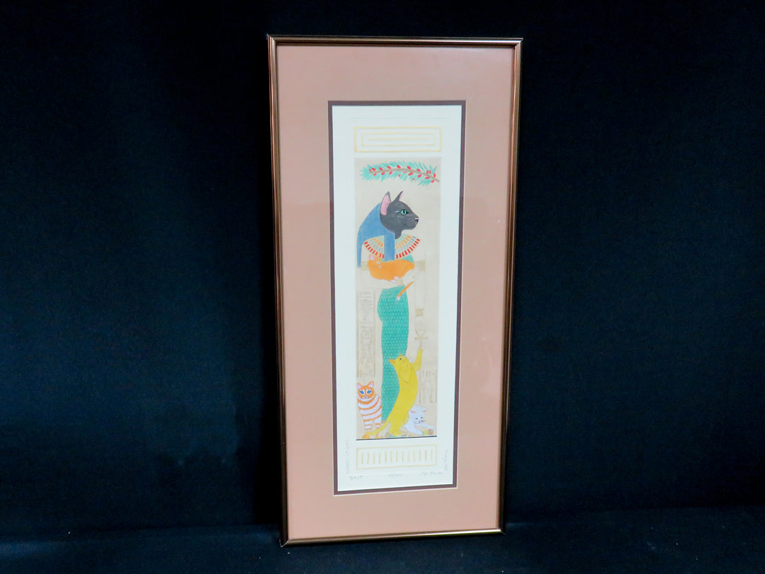 Hand Colored Etching