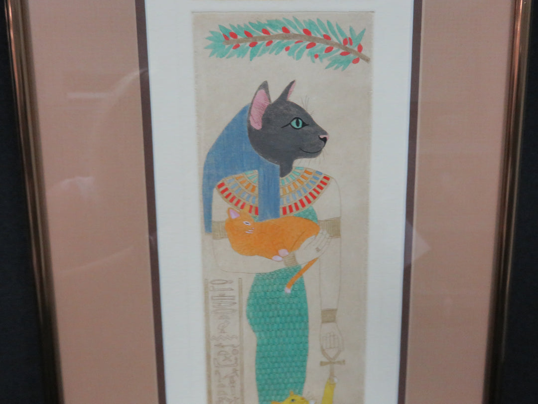 Hand Colored Etching
