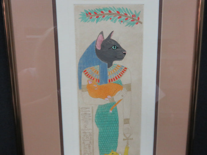 Hand Colored Etching