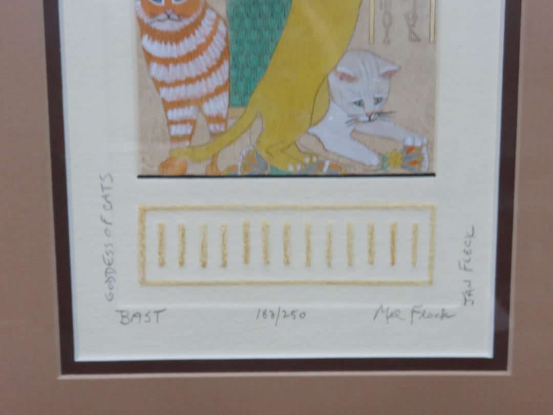 Hand Colored Etching