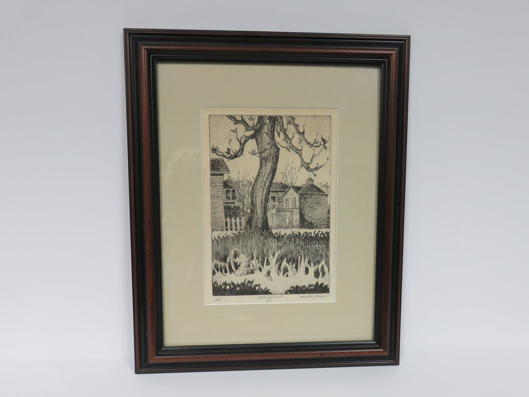 Susan North Etching